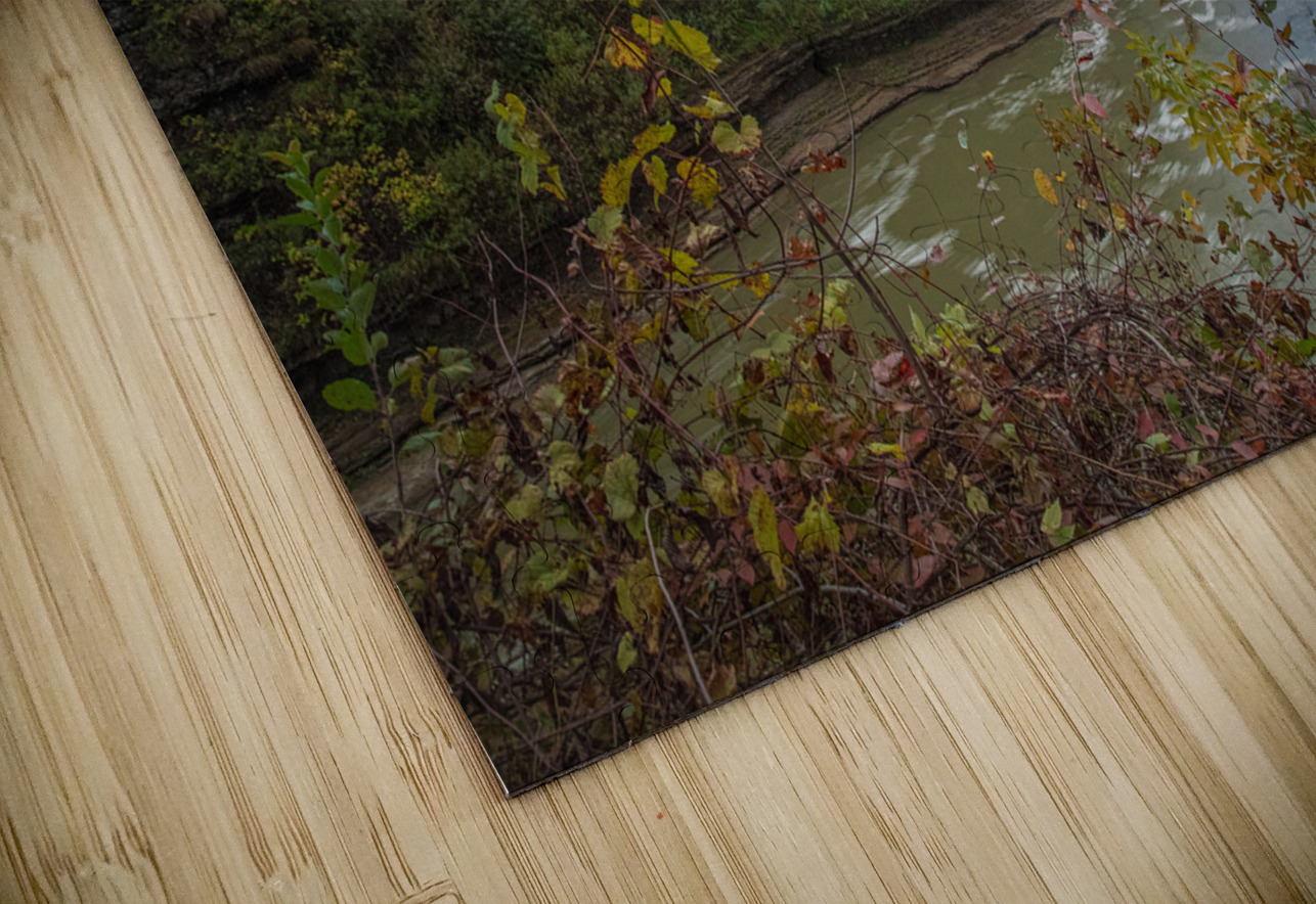 Autumn Wonderland at Upper Falls Daniel Pekar Photography Puzzle