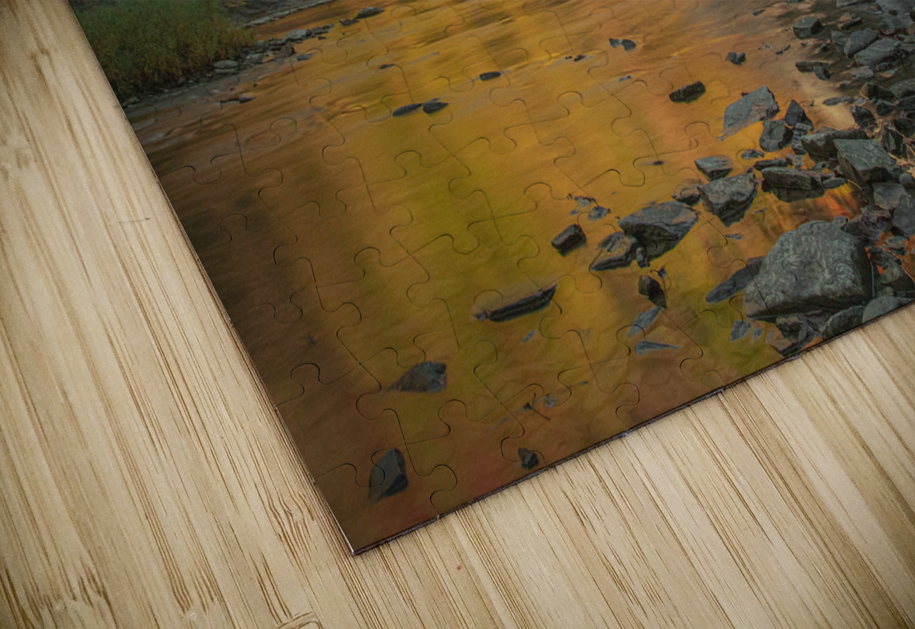 Autumn Paradise at Ithaca Falls Daniel Pekar Photography Puzzle