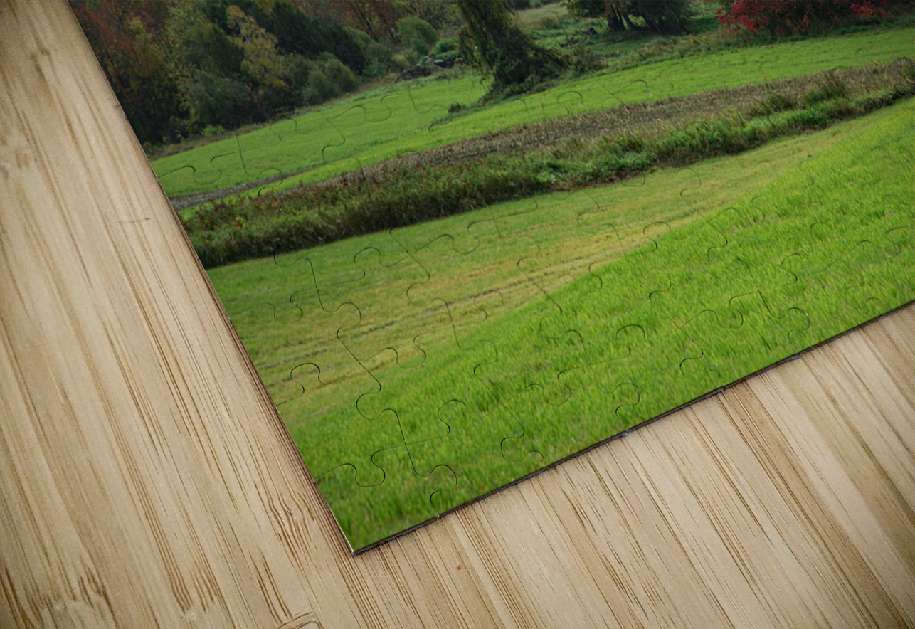 Autumn Rolling Hills of Peacham Daniel Pekar Photography Puzzle