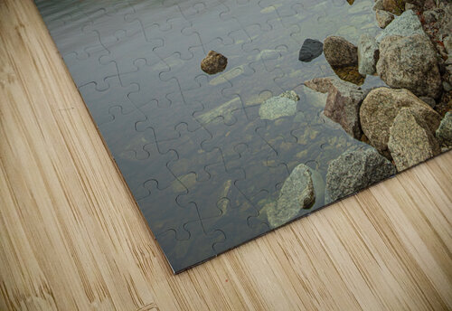 Foggy Autumn lake reflections Daniel Pekar Photography puzzle