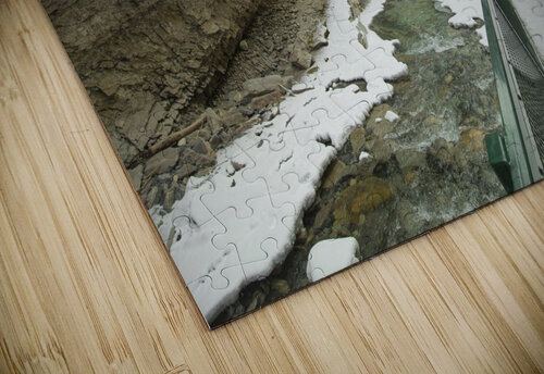 Johnston Canyon Winter Thaw Daniel Pekar Photography puzzle