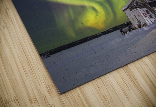 House Boat Aurora Explosion Daniel Pekar Photography puzzle