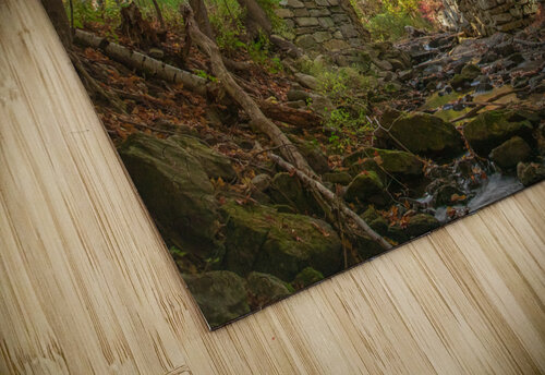 Tannery Hill Bridge Autumn Magic Daniel Pekar Photography puzzle