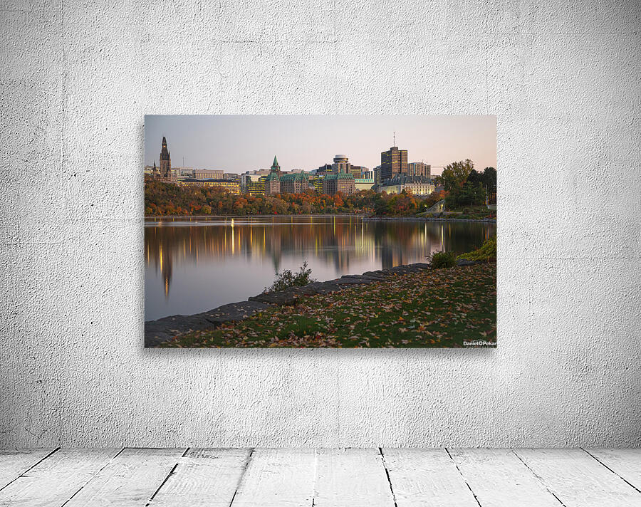 Ottawa   Gatineau Autumn Reflections Wall Preview