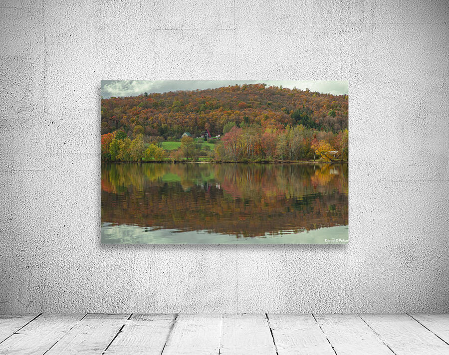 Pensioner Fall Reflections Wall Preview