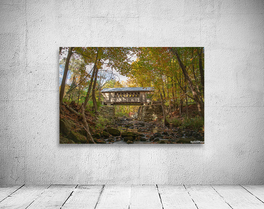 Tannery Hill Bridge Autumn Magic Wall Preview