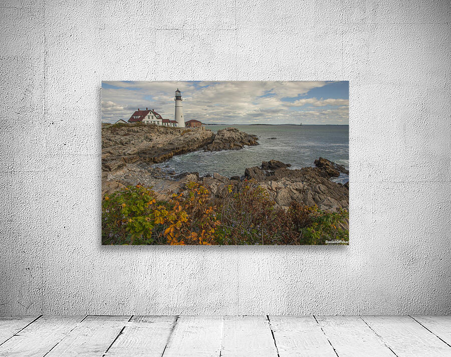 Portland Head light in Autumn Wall Preview