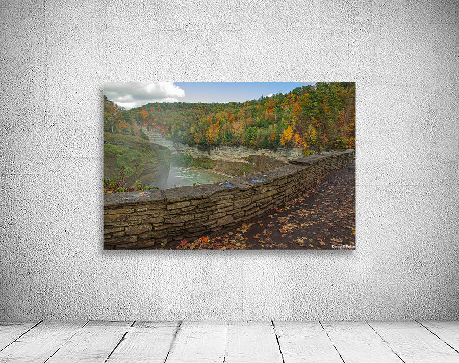 Autumn Gorge Overlook Wall Preview