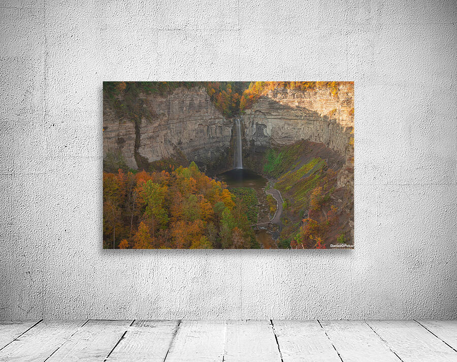 Taughannock Falls Autumn Overlook Wall Preview