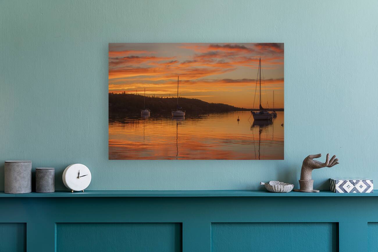 Sailing into the Sunset Reproduction