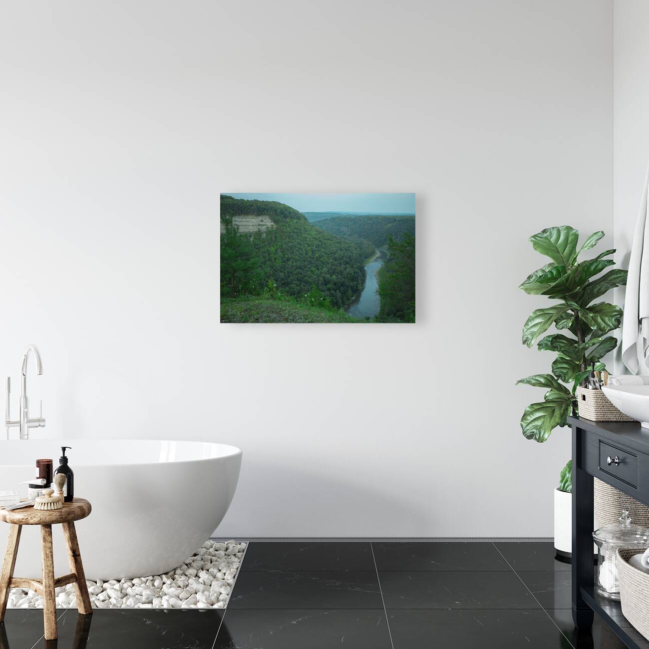 Archery Field Overlook Beauty Reproduction