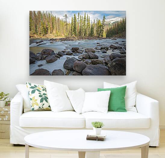 Sunwapta River Beauty Reproduction