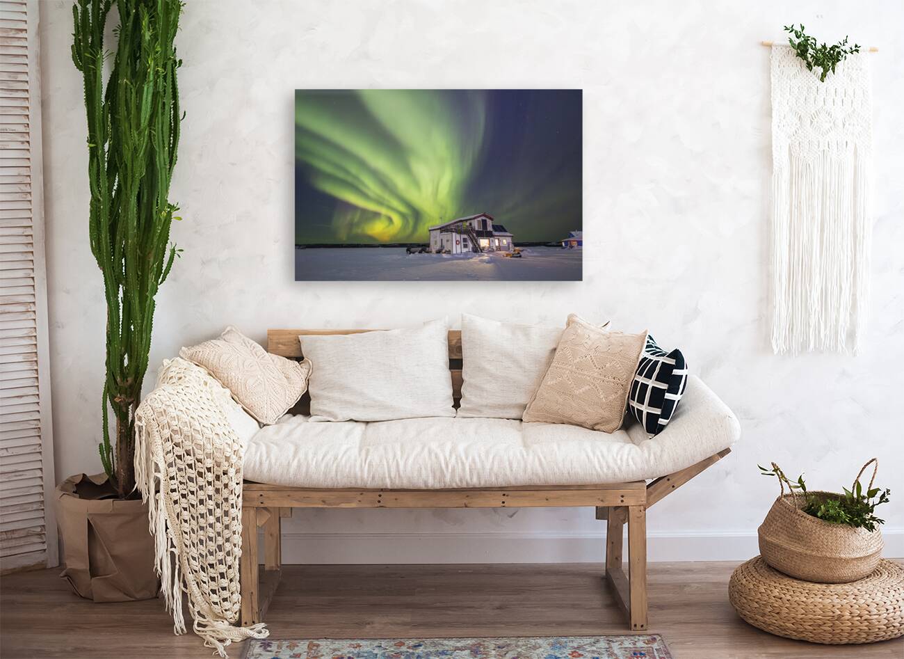 House Boat Aurora Explosion Reproduction