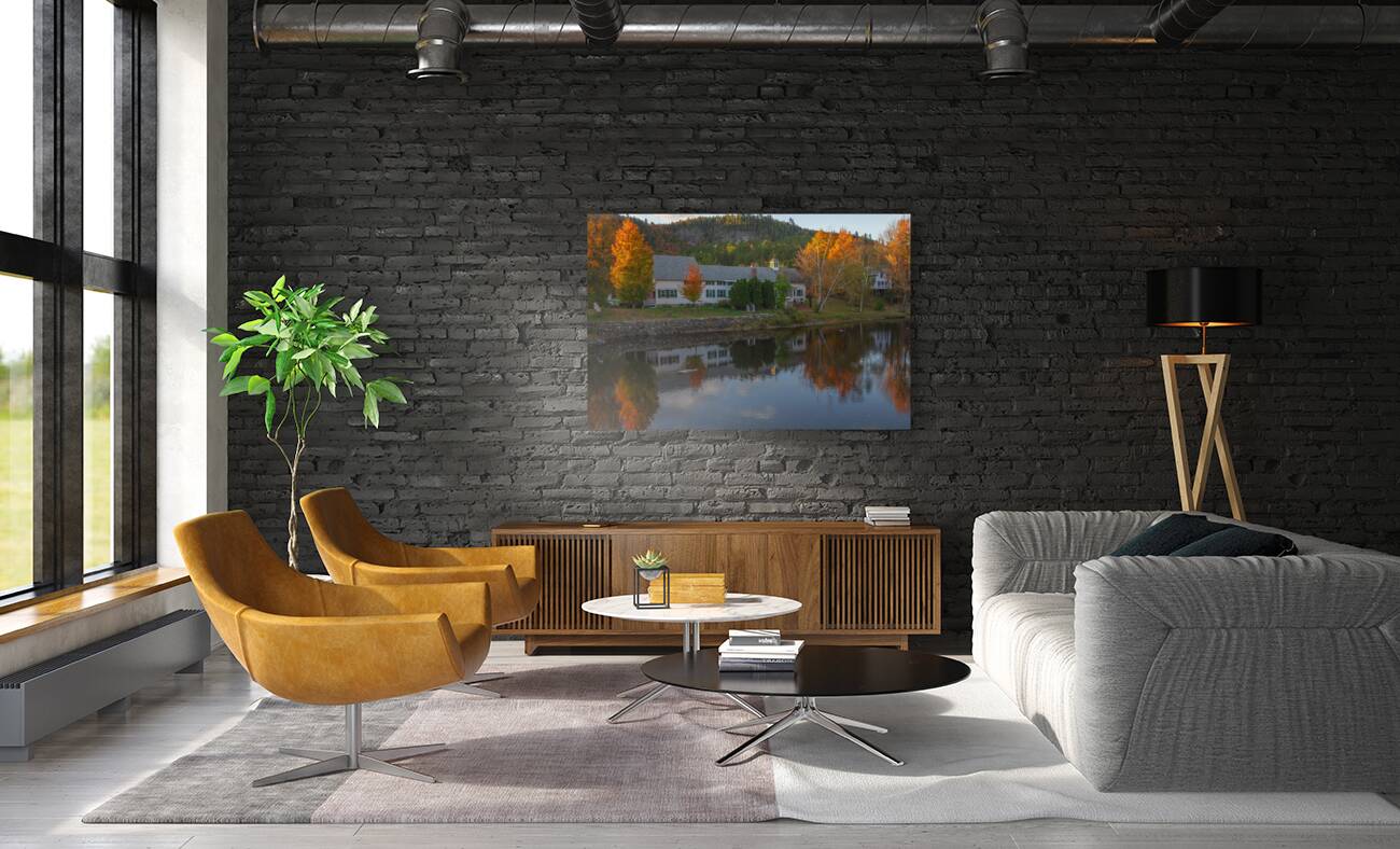 Stark House Autumn Reflections Reproduction