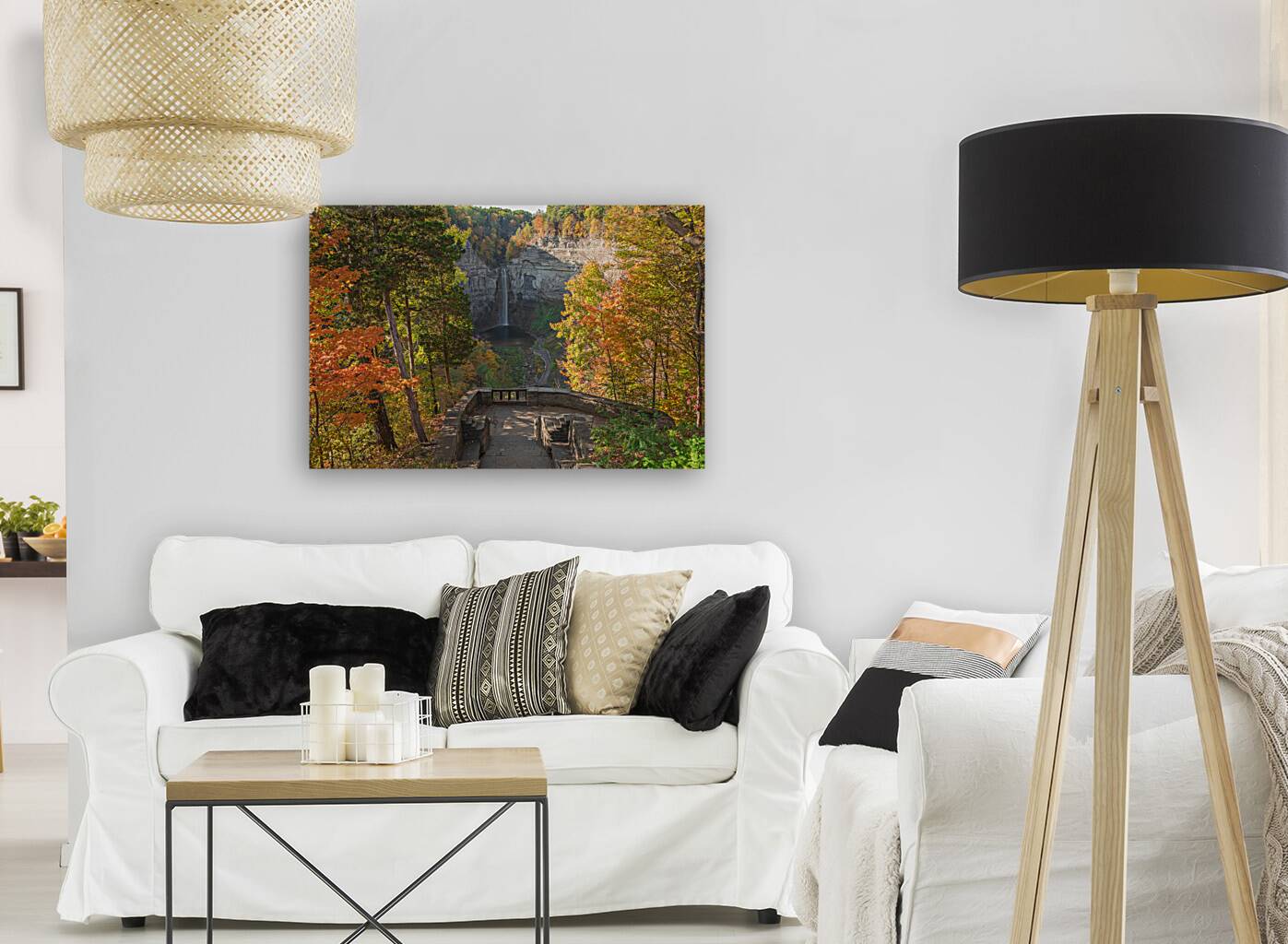 Taughannock Falls Autumn Paradise Reproduction