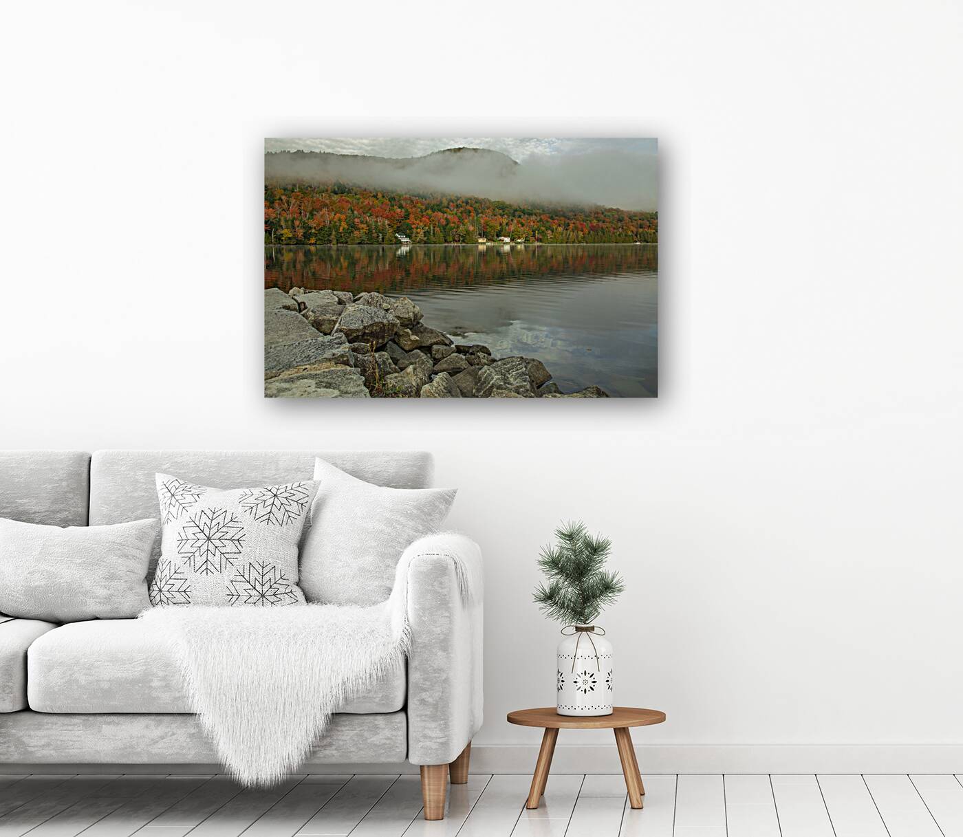 Autumn Morning Vibrancy Reproduction