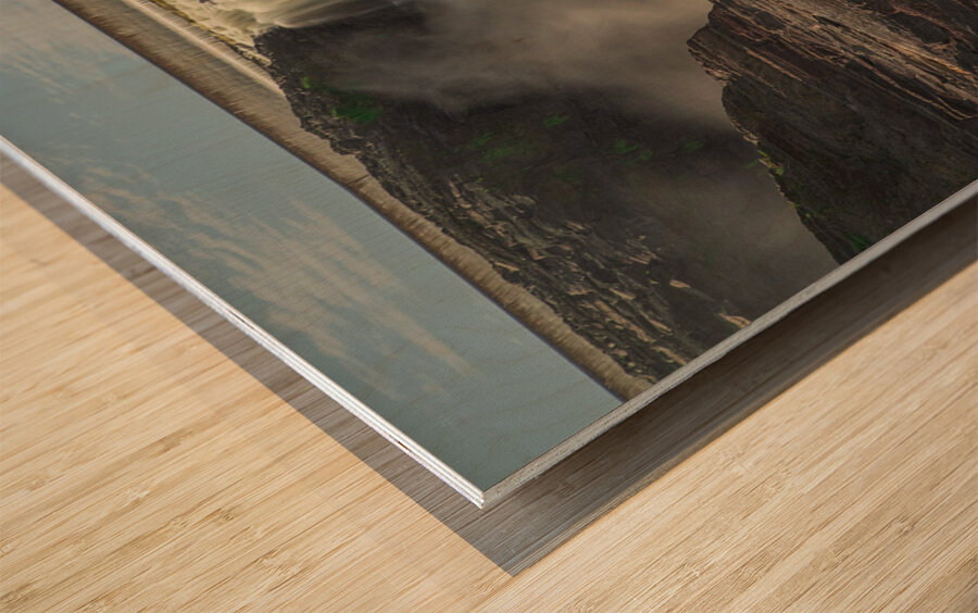 Chaudiere Falls Summer Flow Wood print