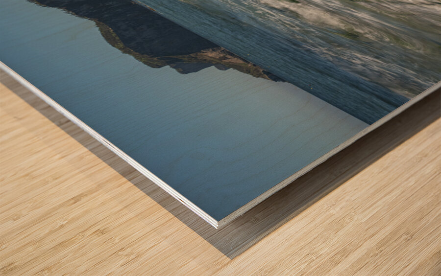 Forillon Rocky Scale Textures Wood print