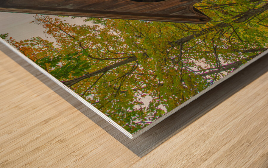 Henniker Covered Bridge Wood print